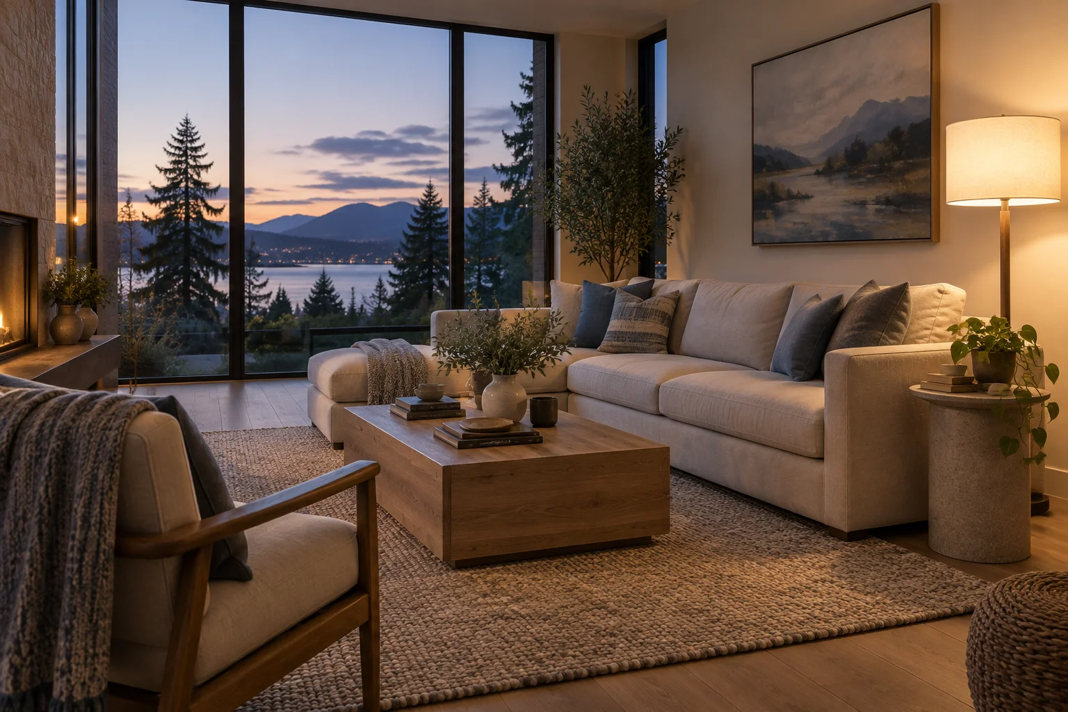 Connected living room